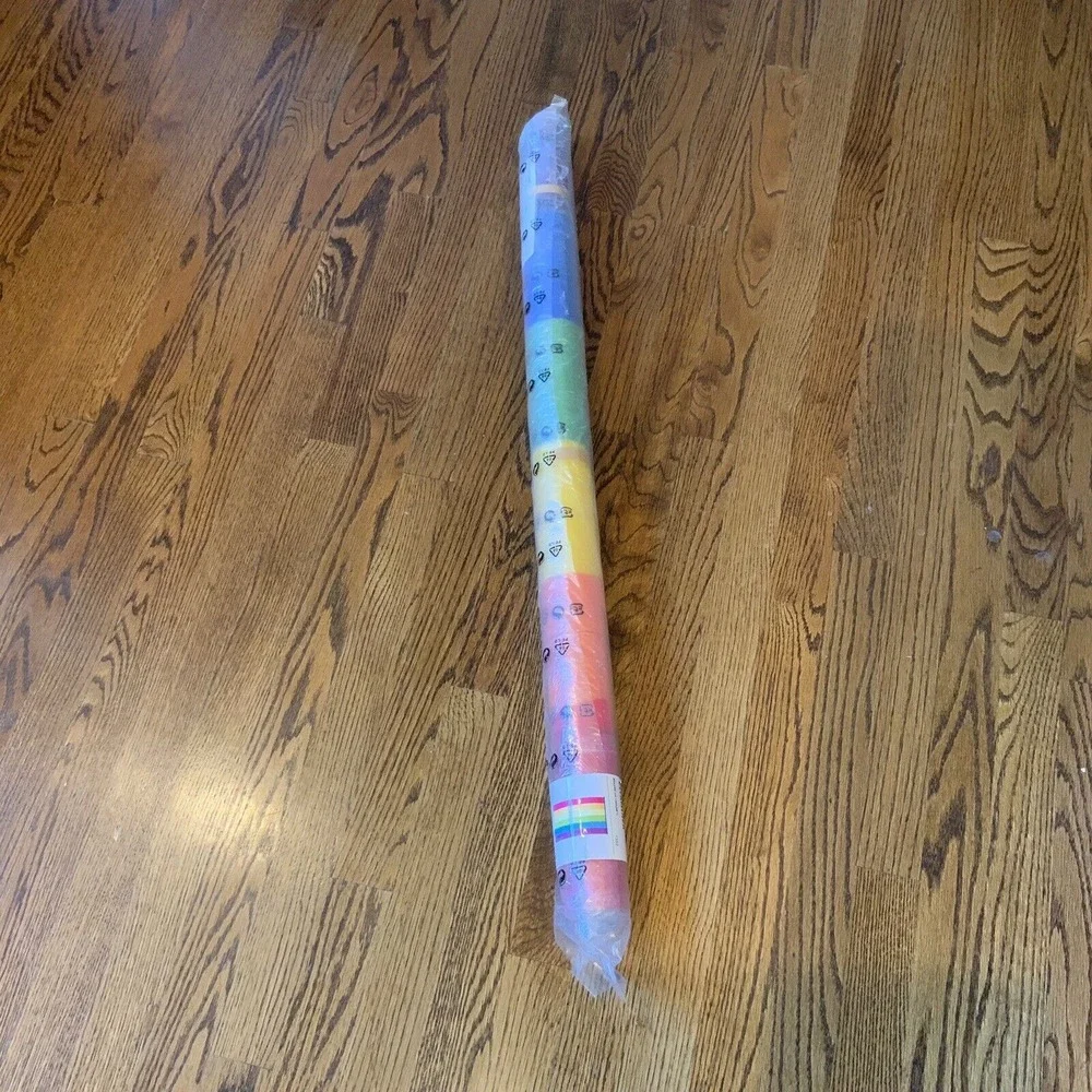 Ikea VITAMINER Rainbow Stripes Door Curtain Plastic Divider Rare New NOS